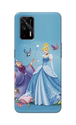 Image of Famous Cartoon Lady Character Hard Back Case Cover for Realme GT 5G, Realme Q3 Pro 5G Back Cover -(J5) VNS2224