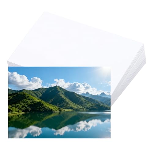 Papier photo RC satiné PATIKIL contre les bavures d'encre grâce au séchage instantané