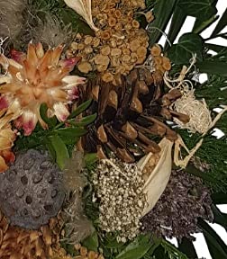 Trauergesteck Friedhof mit frischer Tanne von Flora Trans