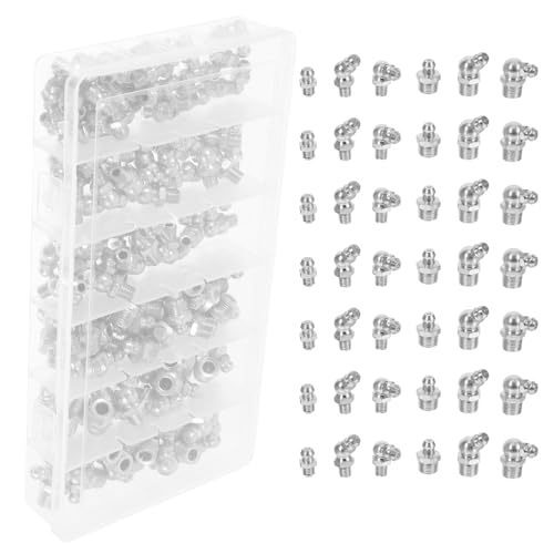Kit graisseurs métriques Alipis assortiment d'embouts en acier pour maintenance machines
