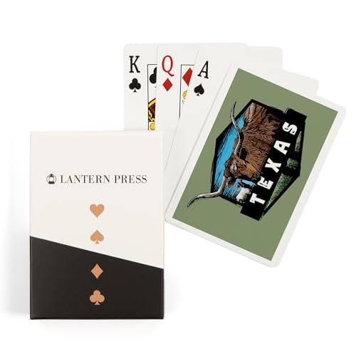 Baraja de Poker Texas Lantern Press 52 Cartas