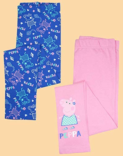 Peppa Pig Girls Leggings 2 Pack2