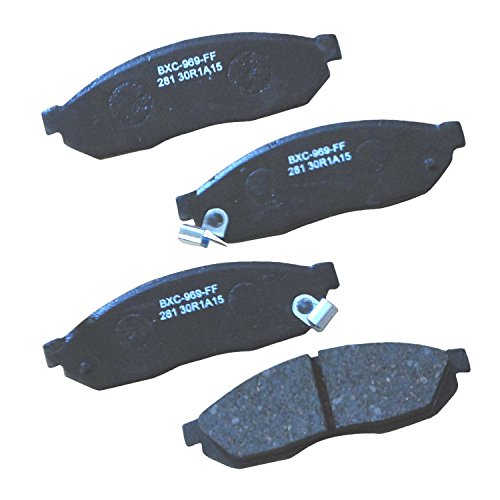 Image of Bendix Premium SBC281 Ceramic Front Brake Pads for Honda Civic 1983-1980, Civic 1987-1985