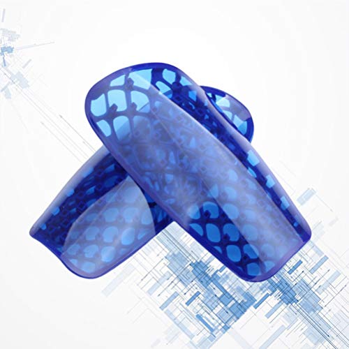 1 par de protetores de caneleiras de futebol da Besportble, protetores de pernas para treinamento, e