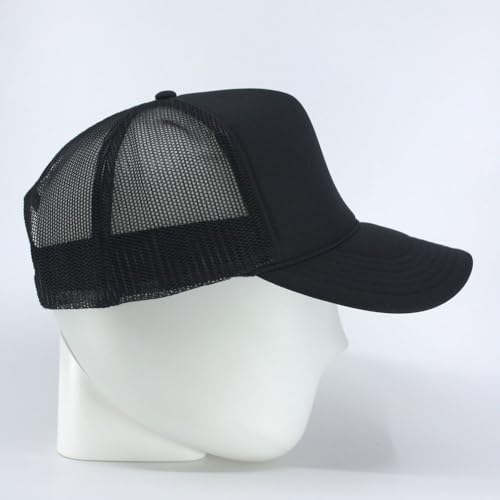 Image of The Vintage Year High Crown Foam Mesh Camouflage Trucker Hat Baseball Cap