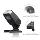 Meike MK-320S TTL LCD Mini latarka błyskowa do aparatów DSRL Sony Mi A7II A58 A7RII A7S NEX-6 A6000 DSRL