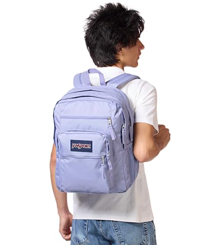 JanSport Laptop Backpack - Computer Bag with 2 Compartments, Ergonomic Shoulder Straps, 15” Laptop Sleeve, Haul Handle - Lavender Ash - image 5