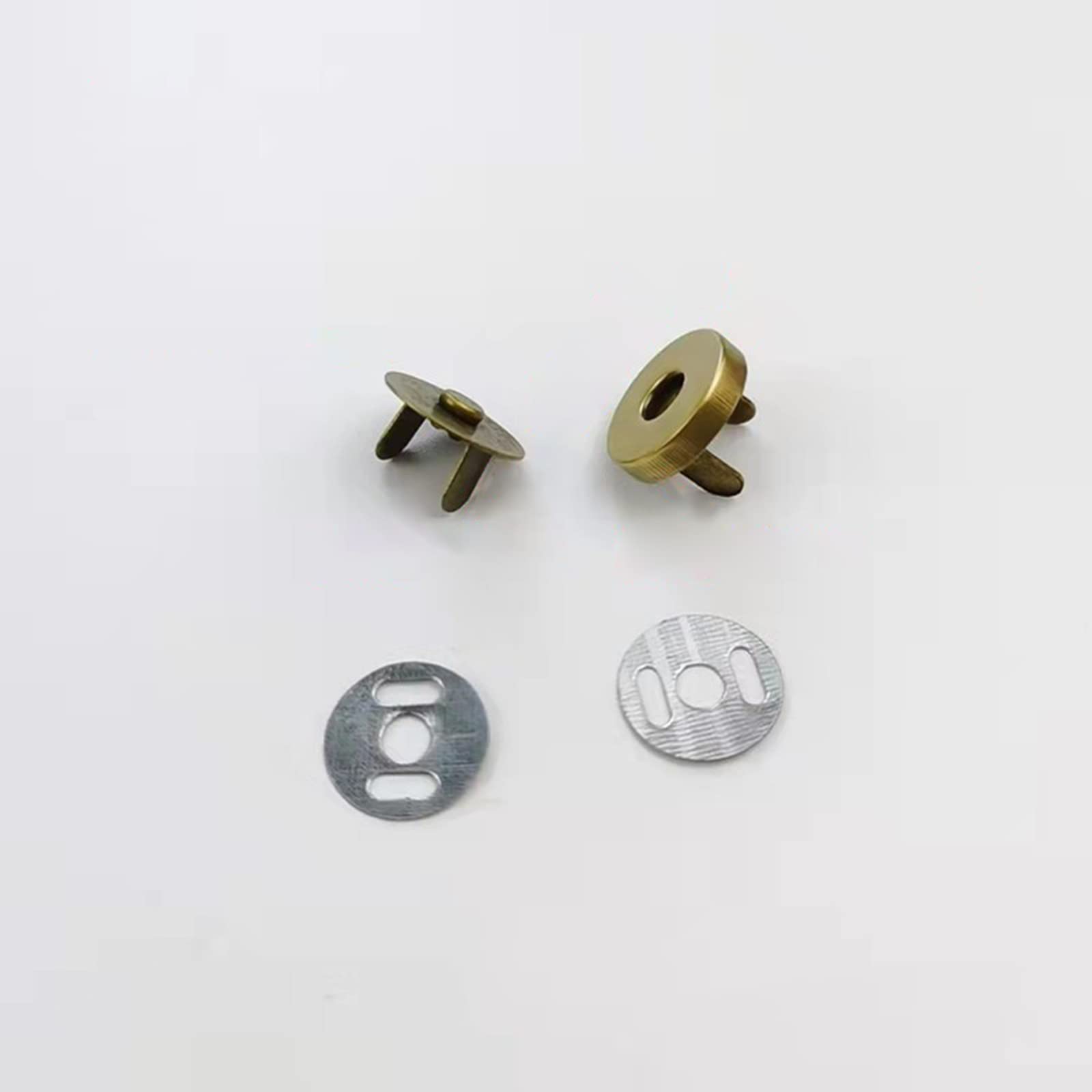Generico 60 Set Bottoni magnetici da 18 mm e 14 mm per Cucire Borse