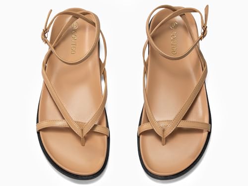 Image of Coutgo Women's Strappy Flat Sandals