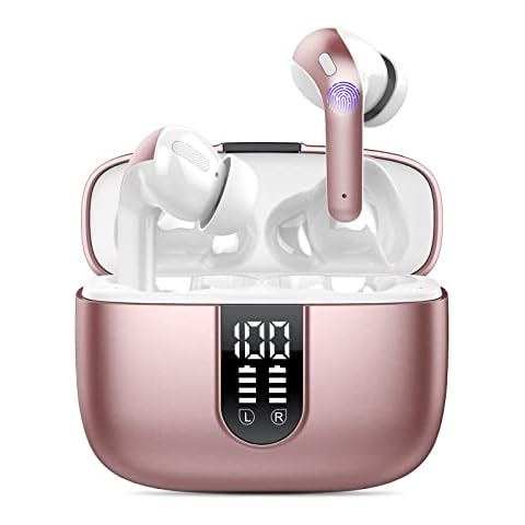 Auriculares Inalambricos Wekily Bluetooth 5.2 con Pantalla LED y Control Táctil Cover