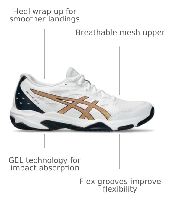 Image of ASICS Women's Gel-Rocket 11 Volleyball Shoes