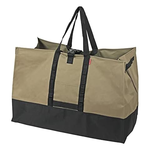 Captain Stag UY-7037 Large Storage Tote Bag, Big Bag, 5.9 gal (170 L), 2 Handles, Belt Loops, Olive Cover