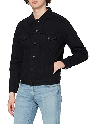 The Trucker Jacket Homme Berkmak (Noir) Medium