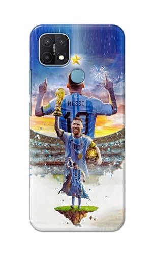 Image of Printed Hard Back Cover for Oppo A15 Back Cover (Famous Football Player -J2) -190724(EA)
