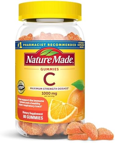 Nature Made Maximum Strength Dosage Vitamin C 1000mg per Serving,...