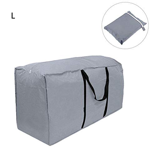 AIMERKUP Garden Pad Storage Bag Waterproof Easy to Carry Foldable for Garden Chair Cushions Current Bedding El 173 * 76 * 51cm 1