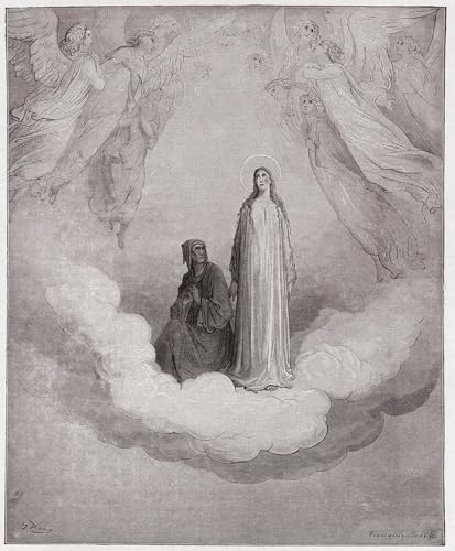 Toile Divine Comédie Gustave Doré - Impression haut de gamme Béatrice au Septième Cercle