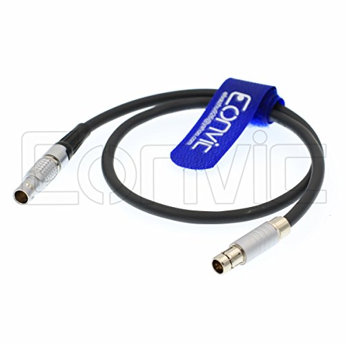 Eonvic Fisher Rs 3Pin A 0B 2Pin Movcam Boot Cable/Teradek Bolt/Arri Alexa Cavo Di Alimentazione