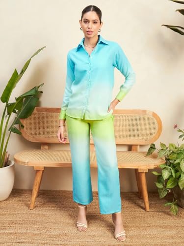 Image of FABNEX Women Co Ord Set for Women | Co Ord Set for Women Stylish | Kurta Set for Women | Kurta Set | Ethnic Co Ord Set for Women | Full Sleeve Co-ord Set (K-105-107)