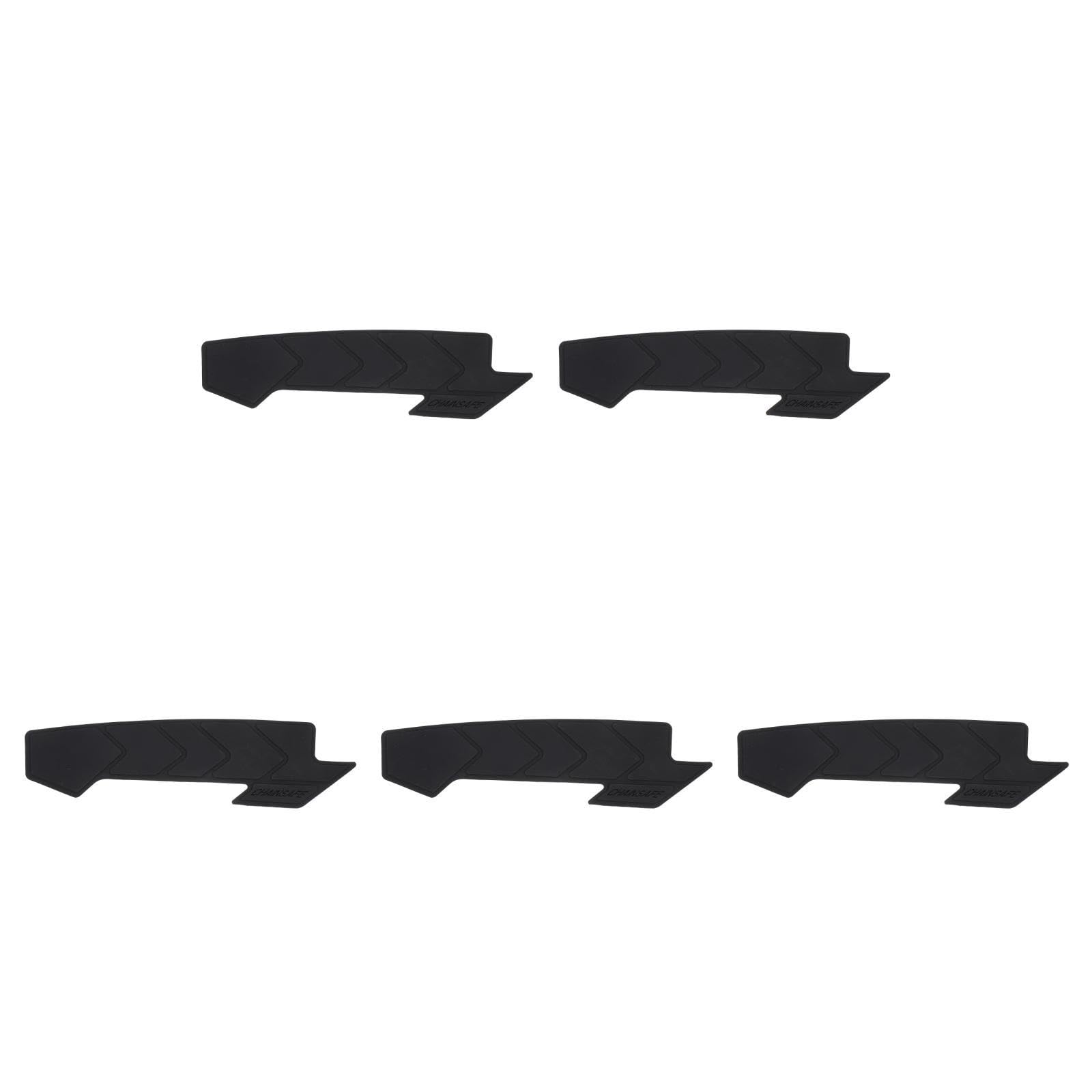 BESPORTBLE 5pezzi Protezione Catena Bici Silicone Paracatena per Mountain e Bici Stradali Facile da Installare Resistente e Pratico