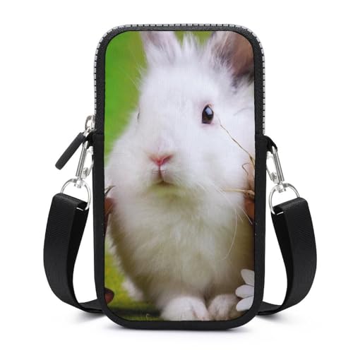 Pochette téléphone portable portefeuille universel sac lapin