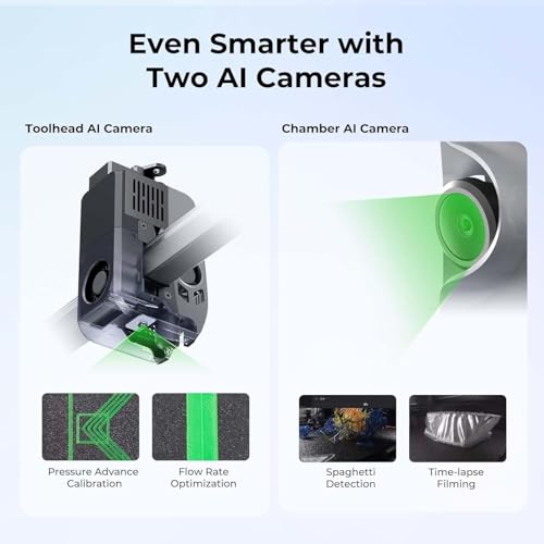 Image of 3IDEA Creality K2 Plus 3D Printer, Support Multi Color Printing Needs CFS, Max 600mm /s Fast Printing, Dual AI Cameras, Full-auto Leveling, Ready-to-Use FDM 3D Printers,Build Volume 350x350x350mm