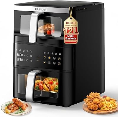 HoninJoy 12L Double Stack Air Fryer