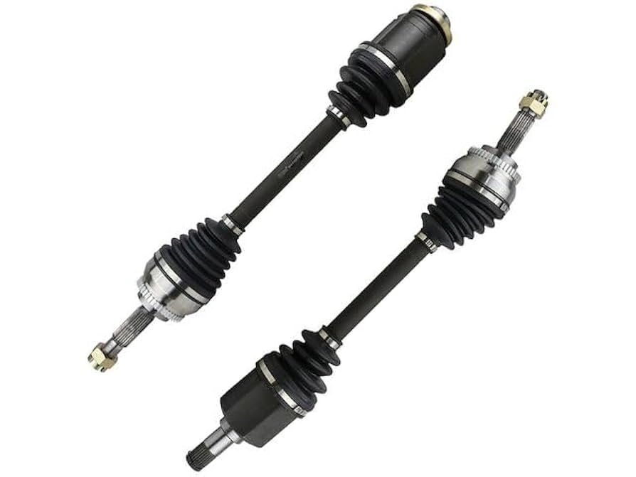 2.3.6番 Amazon.com: Front CV Axle Shaft - Set of 2 - Compatible with