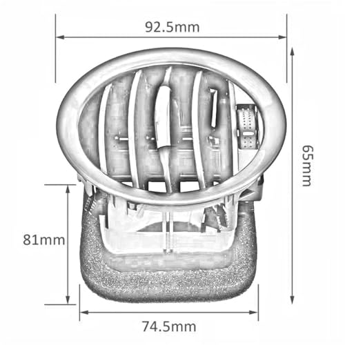 Châssis aération de qualité supérieure pour Opel Corsa D Mk3 - 2