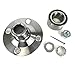 DTA 2 Front Left or Right Wheel Hub and Bearing Kits Compatible with Club Car Carryall 1500, 1700, 295, XRT 1550, Replaces 103146204 and 102464301