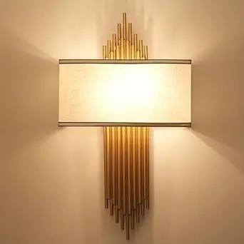 Harold Electricals King Wall Light | Wall Decor Light| Wall Lamp | Wall Hangings Light | Home Decor Items- Golden (Corded Electric) Bulb Not Included