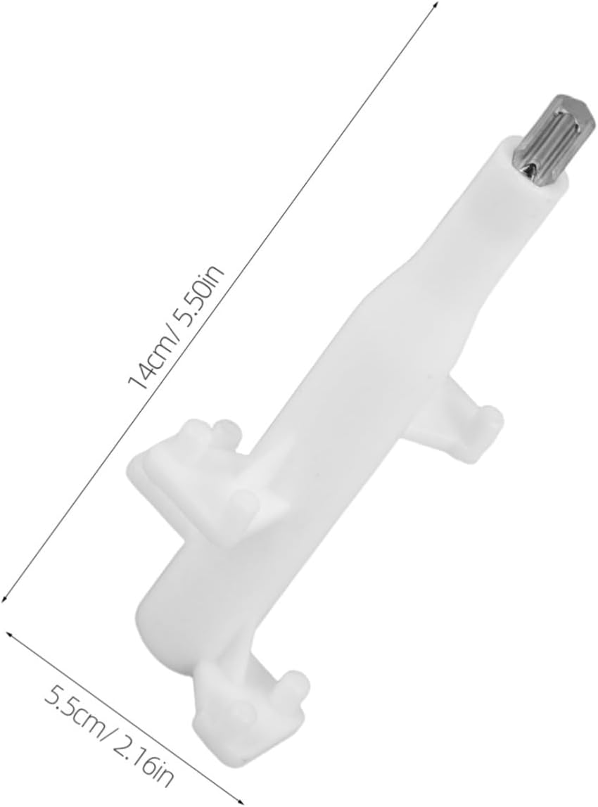 Meat Grinder Blade Shaft Replacement for 3l Grinder, Plastic Food Processor Blade Stem, Kitchen Meat Mincer Spare Part for Home Cooking