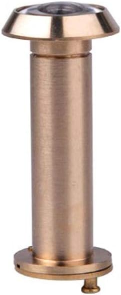 ARCH High-Definition Anti-Theft Door Viewer Full Copper Peephole Glass Lens Integrated with Back Cover for Home Security System (Size : 45-75mm)