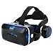 ETVR 3D VR Glasses Virtual Reality Headset for 3D Movies & VR Games with Stereo Adjustable Headphone Compatible with iPhone and Android Smartphones within 4.7-6.0 Inches