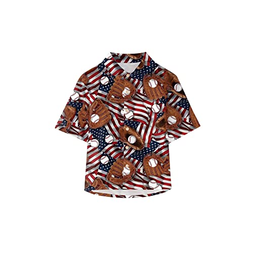 Camisa de gola ocidental para bebês meninos roupas com estampa de vaca camisas de manga curta abotoa