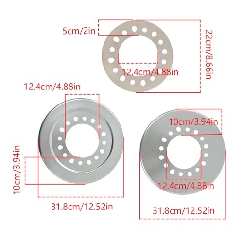 Image of munirater 300-318 Wheel Balancers Replacement for Light Duty Trucks Bus Motorhome Trailers RVS