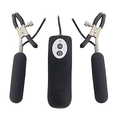 Grampos De Mamilos Vibratório Com Prendedor De Seios