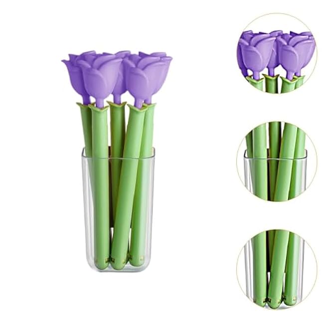 5x Bag Clips Chip Clips Reusable Food Clips Bag Sealing Clips for Office Food Storage Bread Bags, Snack Bags and Food Bags, Purple Rose
