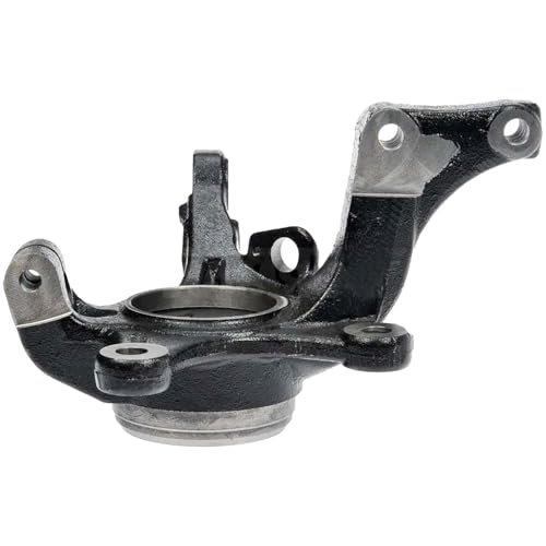 Image of Detroit Axle - 2pc Front Steering Knuckle Kit for 2005-2012 Ford Escape 2005-2011 Mazda Tribute Mercury Mariner, Driver Side Steering Knuckle, Wheel Bearing Hub Replacement