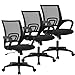 BestOffice Home Office Chair Ergonomic Desk Chair Mesh Computer Chair with Lumbar Support Armrest Executive Rolling Swivel Adjustable Mid Back Task Chair,Black