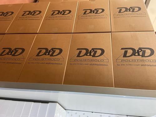 Plaques de polystyrène haute précision D. & D. densité 15 kg/m³ - 5