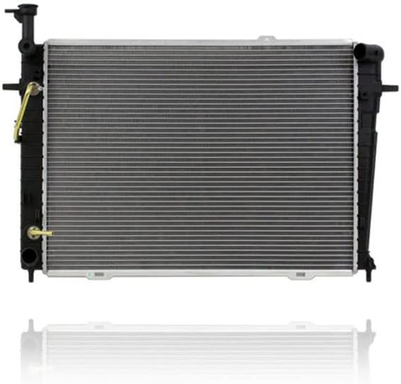 Radiator - Pacific Best Inc. Compatible/Replacement for 2785 05-06 Hyundai Tucson 2.0 Automatic, 05-09 Tucson 2.7, 05-07 Kia Sportage 2.7L - Plastic Tank, Aluminum Core, 1-Row