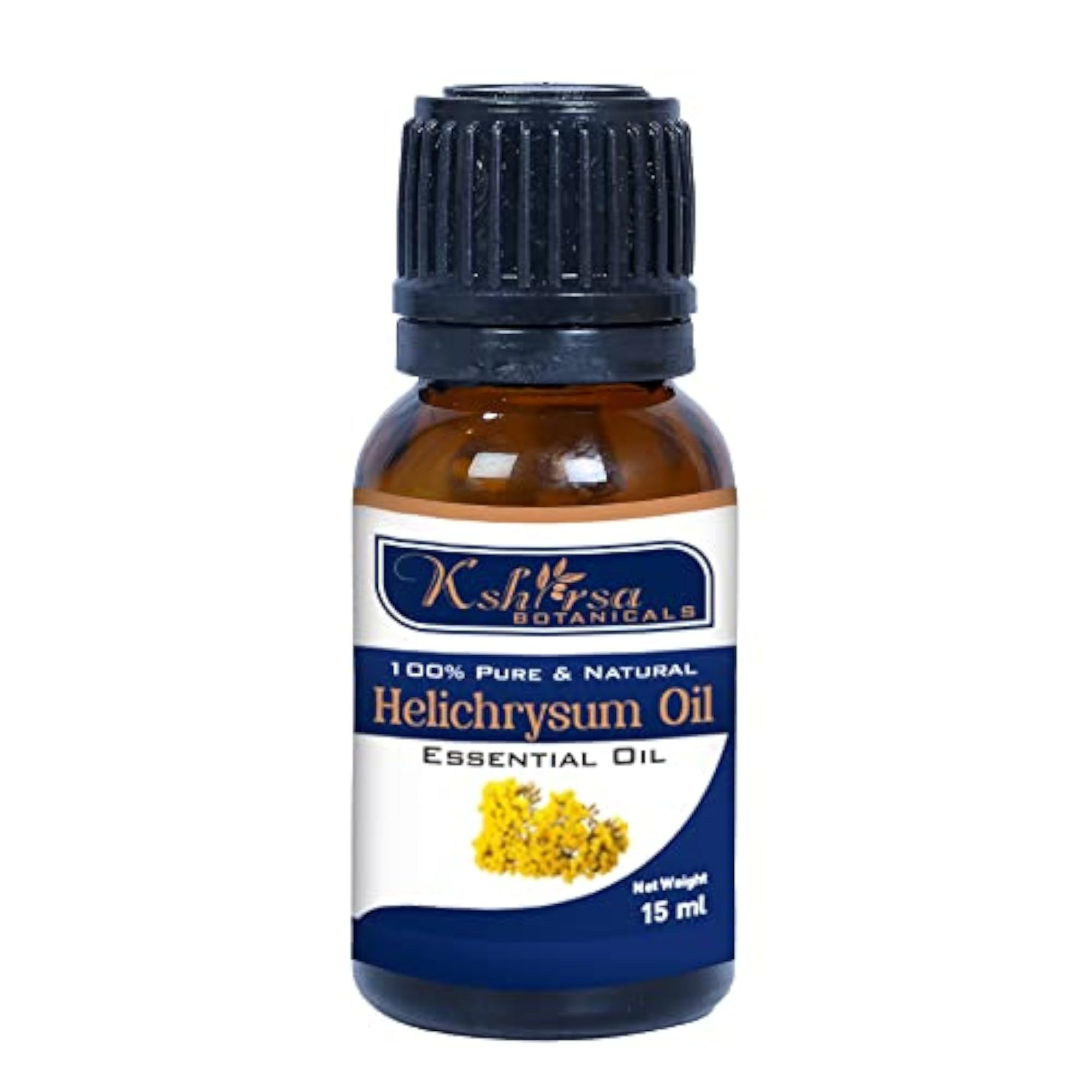 100% Natural Helichrysum Oil with Plastic Euro Dropper