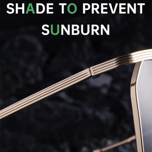 Sunglasses for Women's Men's Metal Half Frame Luxury Personalized Outdoor Driving Uv4004