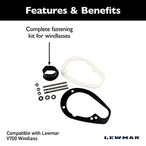 Lewmar Kit de Fixation V700 1 métrique pour guindeau de bateau