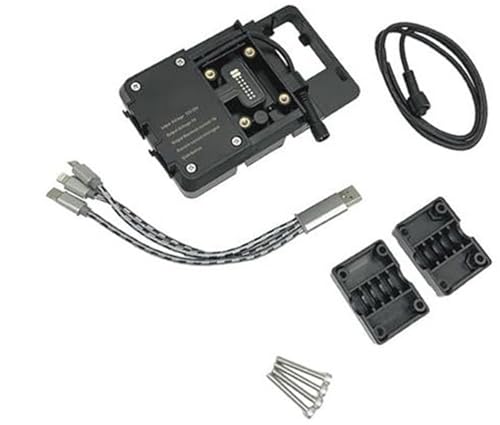 Wivplex GPS Moto Phone Mount�ABMW�p�AR1250GS LC�p�AAdventure 2019-2022�p ���C�����X�[�d �d�b�i�r�Q�[�V�����u���P�b�g �d�b�z���_�[ USB�[�d�� �I�[�g�o�C�d�b�}�E���g(�u���b�NB�̂�USB�[�d