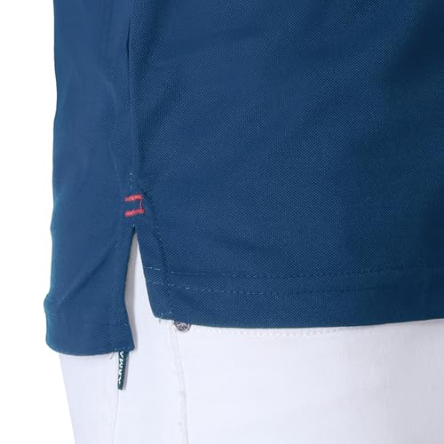 Image of Men's Premium Polo T-Shirt | Classic Collar | Smooth Finish | Half Sleeve Casual Wear (XS to 3XL)