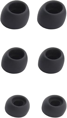 Reemplazo de silicona para auriculares Galaxy Buds Pro, SML 3 tamaños 3 pares, cabe en la funda, auriculares geles para oídos, color negro