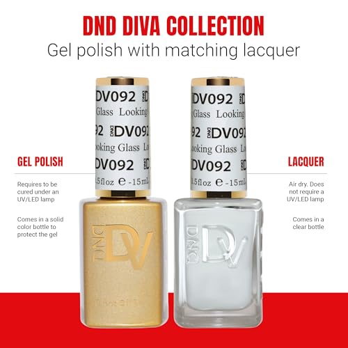 DND Gel Polish Set Coquette Collection UV LED Gel Polish miniatura 4