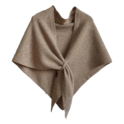 Shawl Wraps For Women Solid Color Wraps Casual Soft Comfortable Knitted Shawls And Wrap Top For Daily Wear